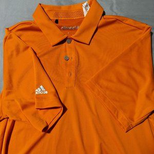 Orange Men's Adidas Climacool Golf Polo Shirt